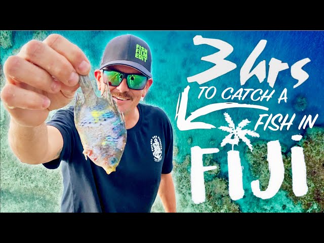 3HRS to CATCH A FISH in FIJI.