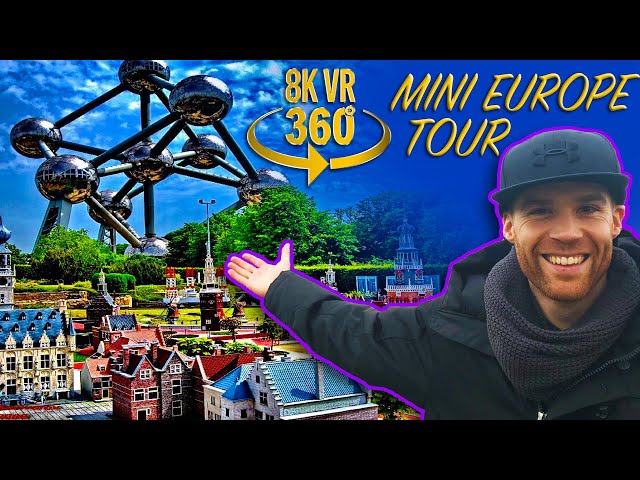 Mini Europe - Guided Tour - 8K 360 VR Video!