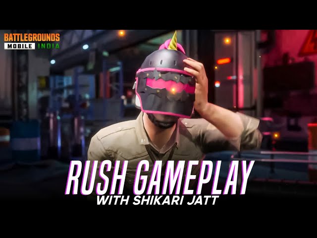 Rush Games With Shikari Jatt❤️BGMI live In Punjabi