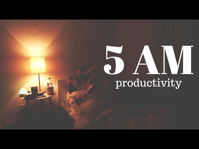 MY 5AM MORNING ROUTINE // How to Have a Productive Day