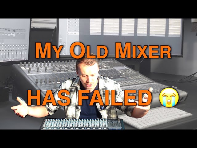 My Old Mixer Has Failed!! #presonus #mixing #recordingstudio #presonusstudiolive #ohno #failed