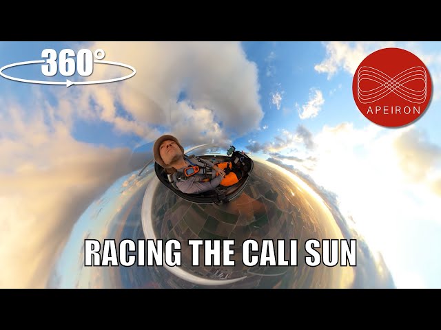 Racing the Cali Sun | 360 Fly-Along