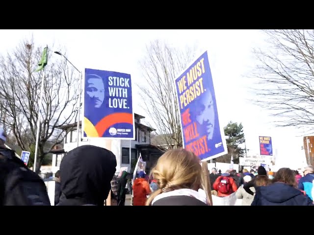 Thousands unite for Seattle's annual MLK Jr. Day March