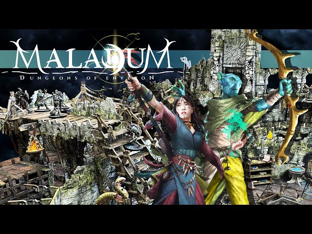 What is Maladum: Dungeons of Enveron?  - BattleSystems New Kickstarter