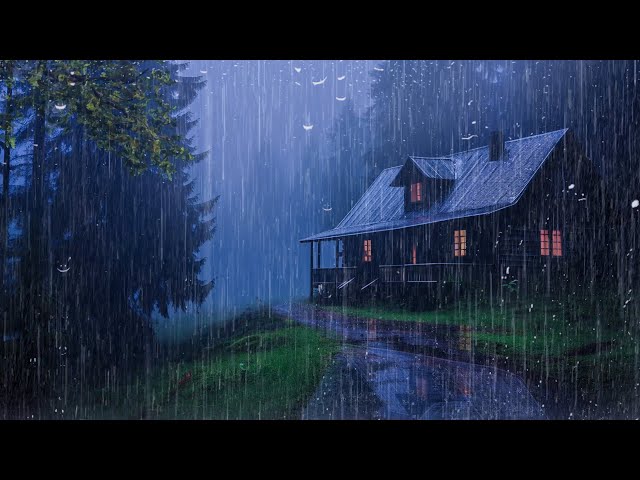 Heavy Rain To Sleep Immediately - Let The Sound Of Rain Wash Away Your Sadness Tonight -  ASMR