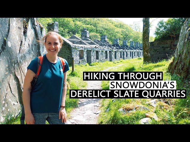 Snowdonia Walk Through Derelict Slate Quarries - Vivian Slate Quarry + Dinorwic Quarry