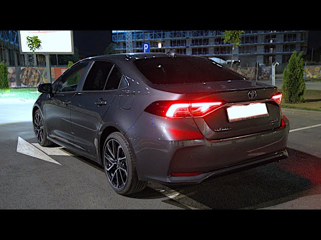 Toyota Corolla Facelift Night Lights Interior Exterior 2024