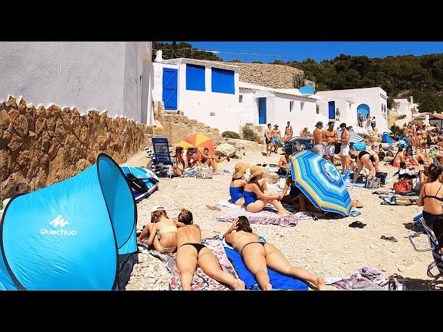 🇪🇦☀️🌊BEACH WALK 4K IN JAVEA SPAIN 2024 : PORTITXOL LA BARRACA BEACH 🌅4K 60FPS VIEW 🎥