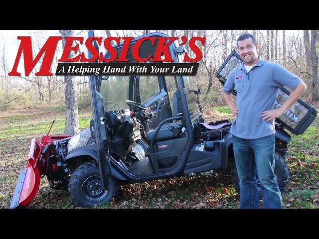 Messick's Review of the Kubota RTV X1100 Utility Vehicle