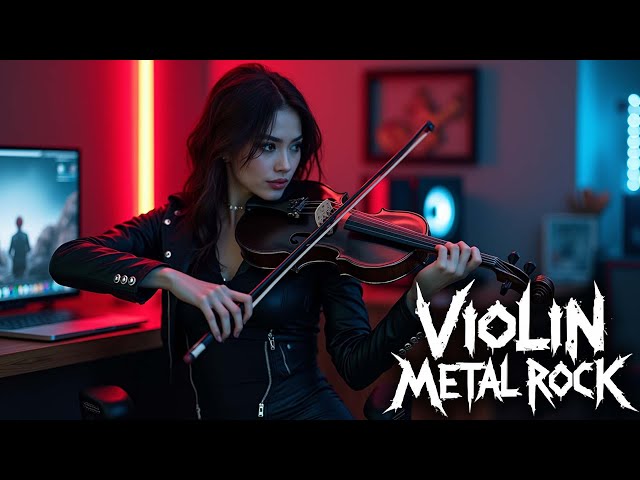 Violin Metal Rock ☯︎ Unleash Your Focus – Epic BGM for Productivity & Gaming