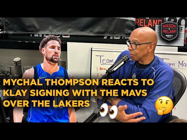 Mychal Thompson on Klay Thompson choosing the Mavs over the Lakers on Mason & Ireland