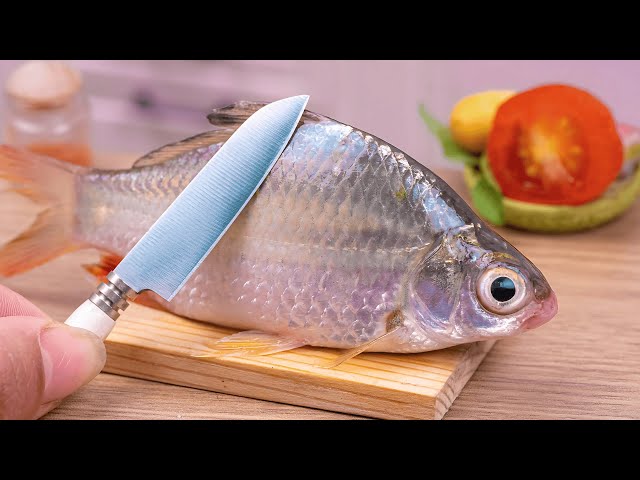 Best Of Mini Food Cooking Videos | Spicy Miniature Fish Fry Recipe in Mini Kitchen | ASMR Cooking