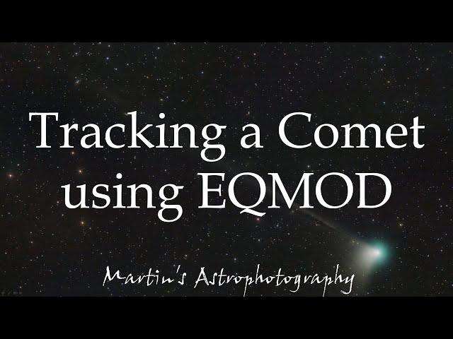 Tracking a Comet using EQMOD