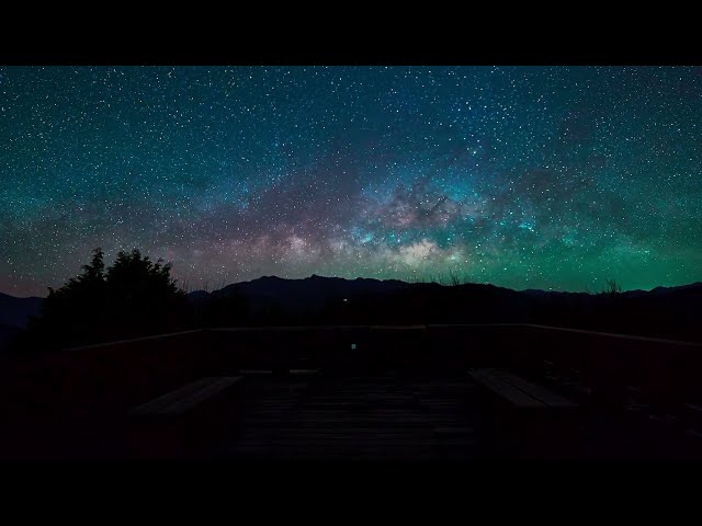 Milky Way @ Alishan's Xiaoliyuanshan Lookup (銀河 @ 阿里山小笠原山觀景台) 4K HDR 60P