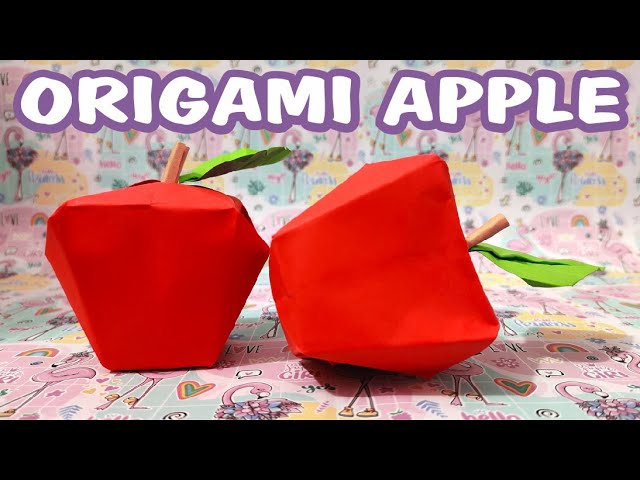 Easy Origami Apple