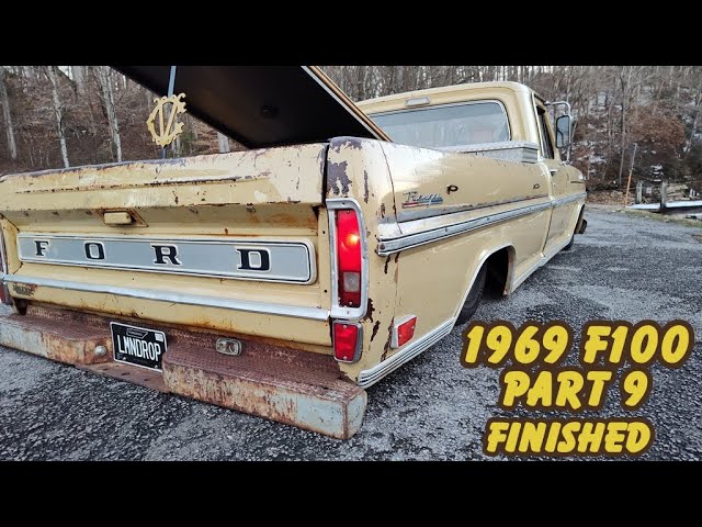 1969 Ford F100 Part 9 Finishing Up LemonDrop Rad Fabz