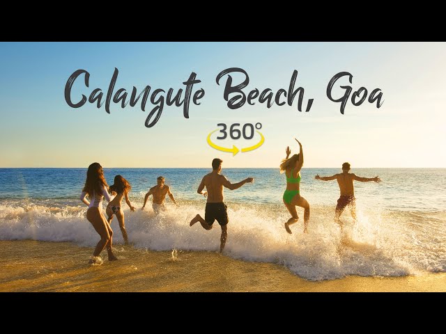 Calangute Beach, Goa | 360° Video