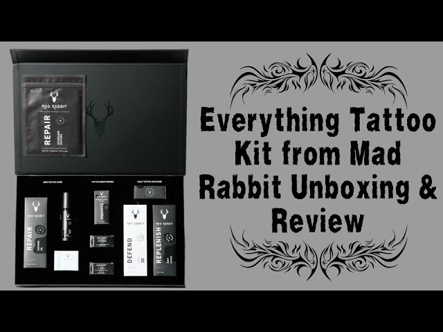 Mad Rabbit Everything Tattoo Kit Unboxing/Review