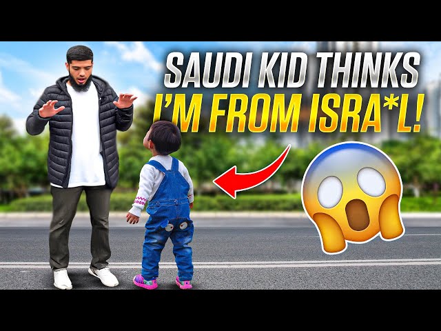 SAUDI ARABIA KID MISTAKES ME FOR BEING FROM ISRAEL?! | UNEXPECTED REACTION! | MAKKAH VLOG