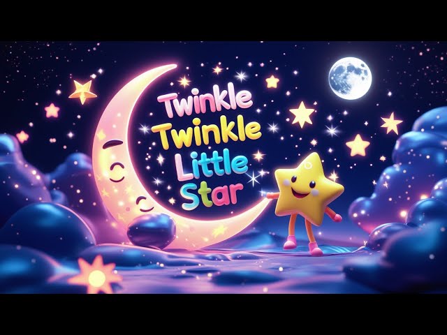 🌟 Twinkle Twinkle Little Star Remix | Kids Song | Nursery Rhyme | Baby Lullaby 🌙✨