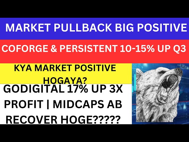 NIFTY PULLBACK WHY?💥COFORGE SHARE NEWS💥PERSISTENT SHARE NEWS💥GO DIGITAL SHARE NEWS💥BUDGET IMPACT?