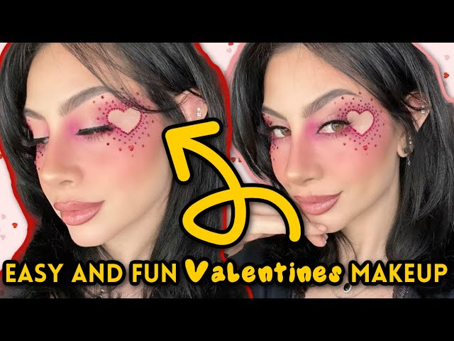 THE CUTEST VALENTINE'S DAY MAKEUP LOOK 💖