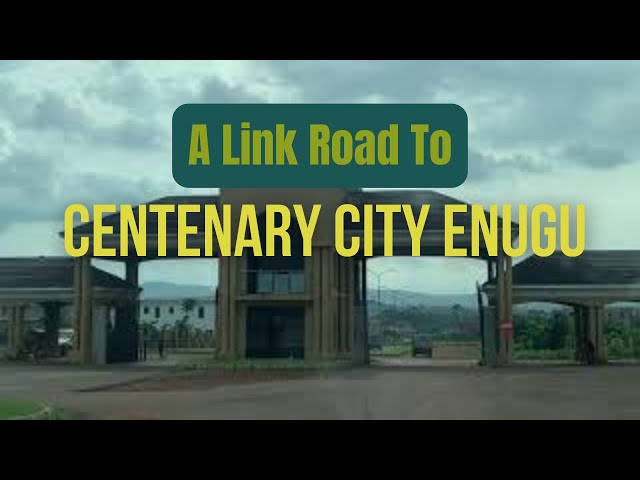 A LINK ROAD TO CENTENARY CITY ENUGU || Drive Through Enugu || Enugu Update