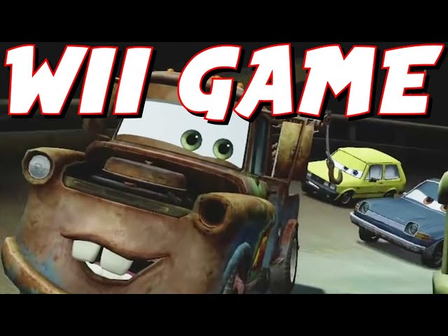 They Turned CARS 2 Into A Wii Game Too??