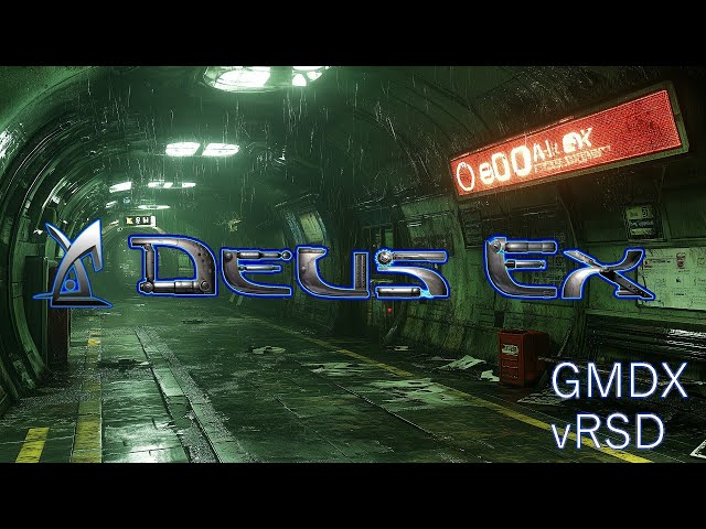 Let's play: Deus Ex (GMDX v9 VRSD + RTX Remix) [ENG/FIN]