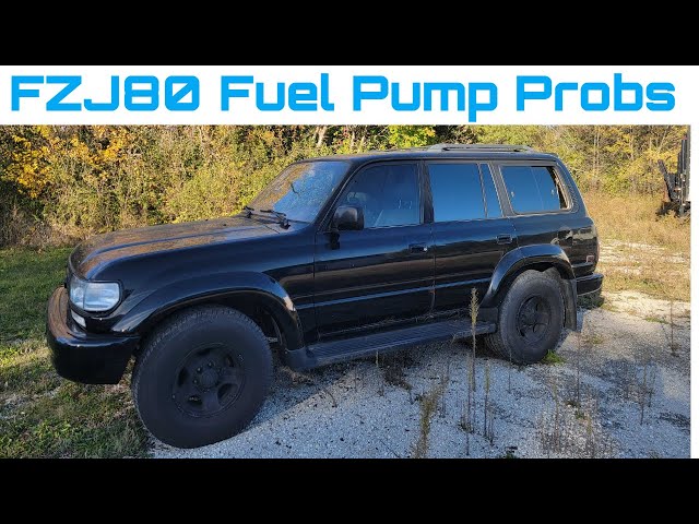 How to replace the fuel pump assembly on a Toyota Land Cruiser