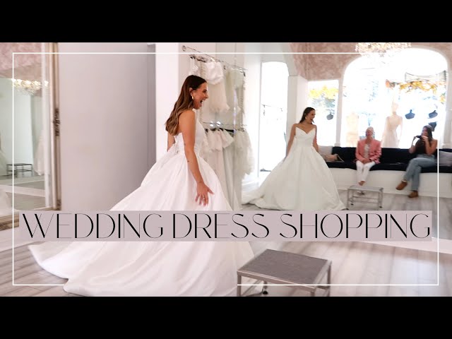 TRYING ON WEDDING DRESSES FOR THE FIRST TIME ✨ | Suzie Bonaldi