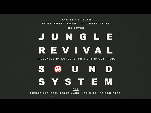 JUNGLE REVIVAL SOUND SYSTEM // All Vinyl Classic 92-97 Jungle  Set