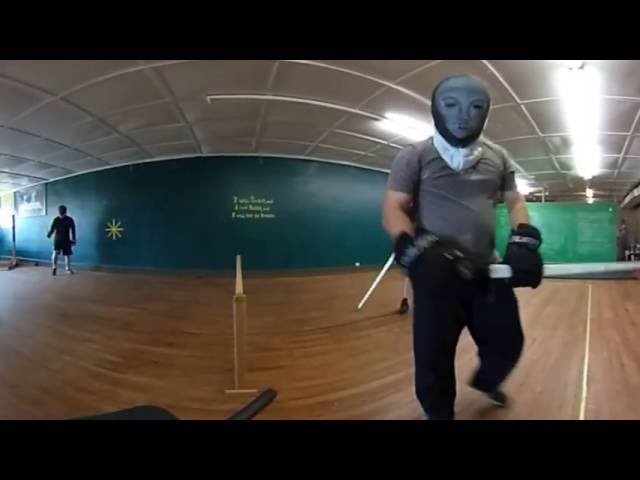 360 Swordfight, Sparring after practice 7/30