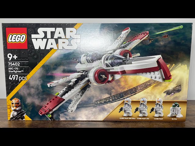 Egy nagyon várt készlet!🤩- Lego Star Wars Arc-170 Starfighter 75402 (2025)