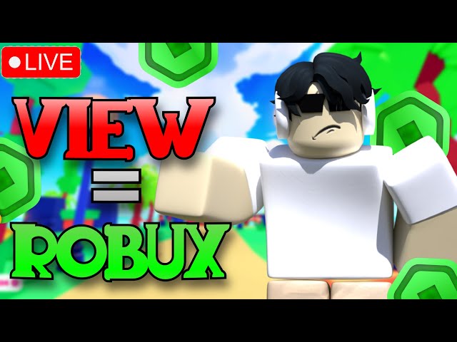 🔴DONATING ROBUX IN PLS GIFT 💸LIVE🔴