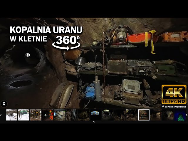 ☢️Stara Kopalnia Uranu w Kletnie #vr #360 #kopalnia #mine #geology #przygoda #history