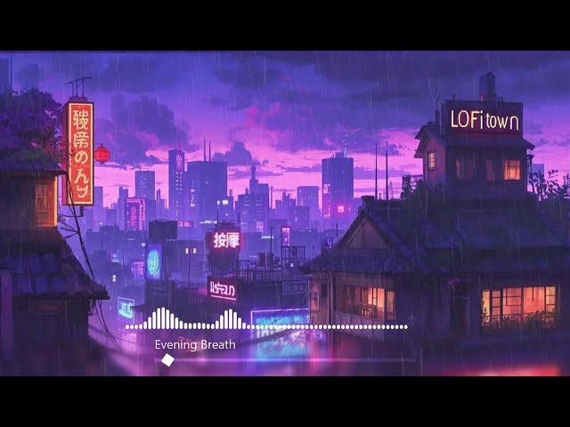 🔴🎶 1980s & 90s Vibes Lofi Beats to Relax in the Rainy City Streets 🌧️ 🌆 Lofi Rain Playlist