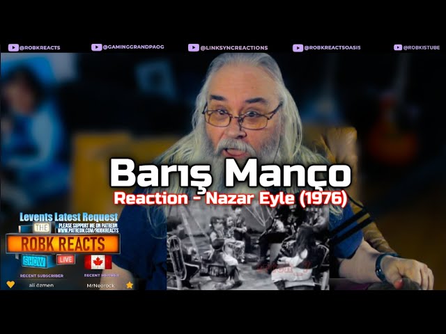 Barış Manço Reaction - Nazar Eyle (1976) - Requested