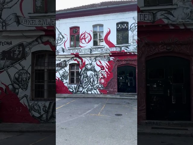 AKC METELKOVA IN LJUBLJANA 🎨🤯