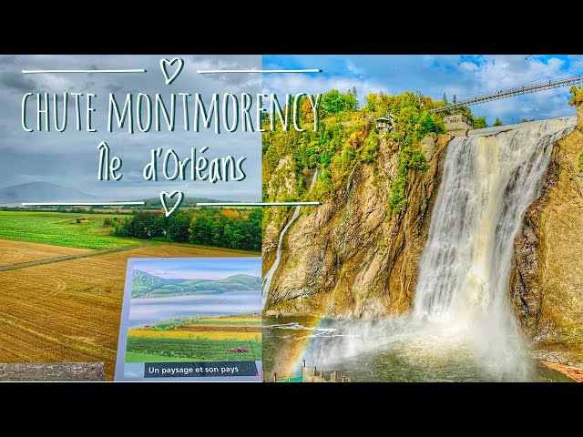 🍁Trans-Canada Road Trip🚗Day 7🌈Chute Montmorency Falls and Île d'Orléans Island Quebec Countryside