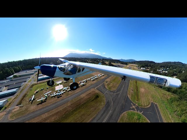 Orcas to Gravel Bars - Scenic VR 360 Flight in 5.7K!