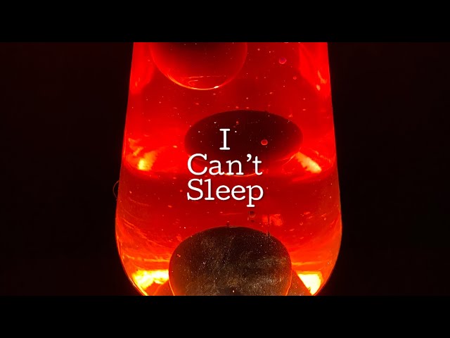 Relaxing lava lamp, fall asleep ASMR, cozy music