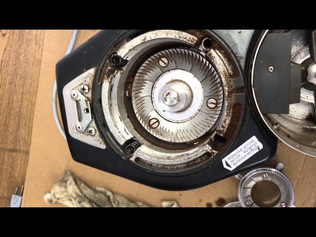 Mazzer Super Jolly Espresso Grinder Burr Replacement and Doser Repair