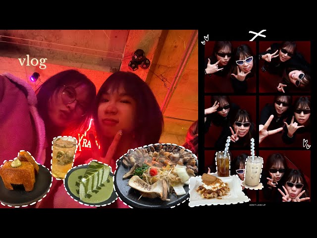 seoul vlog | gangnam - tamburin, gentle monster, old ferry donut, nudake, hongdae, sinchon