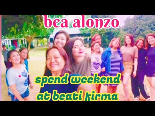 WOW RELAX AT THE FARM!!! BEA ALONZO Spend Weekend at her Farm BEATI FIRMA with Family and Friends