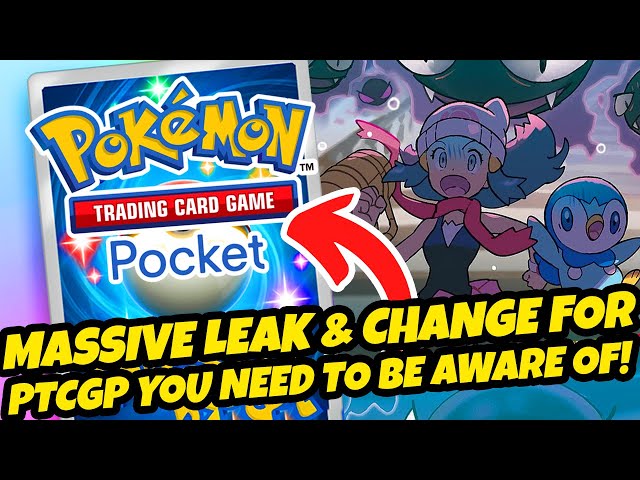 *MASSIVE LEAK & BIG CHANGE FOR PTCGP!* WHAT TO BE AWARE OF & WHAT U NEED TO KNOW (Pokemon TCG Pocket