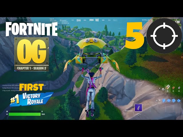 Fortnite OG Season 2 Gameplay & 1st Win!!