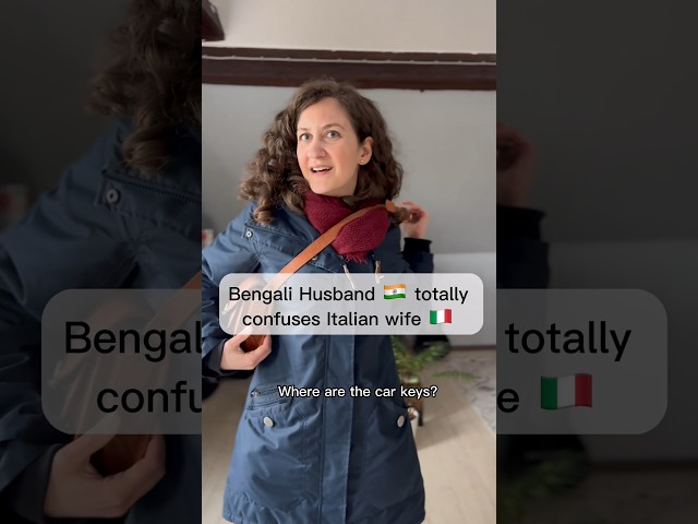 How to confuse an Italian 🇮🇹 with Bengali #shorts #indian #italian #comedy #culture