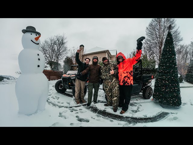 Snow Day in GA | ATV Adventure