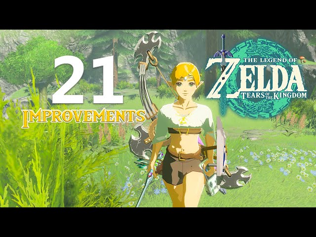 21 Zelda Improvements for Tears of the Kingdom